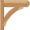 Ekena Millwork Thorton Rough Sawn Craftsman Outlooker, Western Red Cedar, 6"W x 18"D x 18"H OUT06X18X18THR04RWR - alternate 2